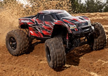 TRAXXAS X-Maxx 4x4 VXL ROT 1/7 Monster-Truck RTR Brushless, ohne Akku und Ladegerät